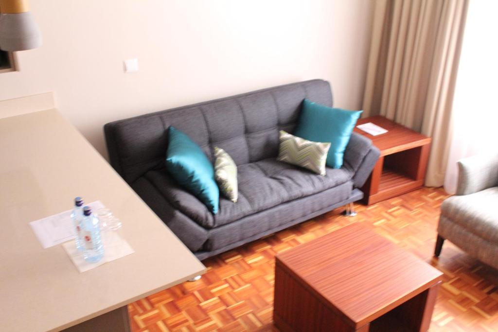 Posezení v ubytování Hillpark Hotel