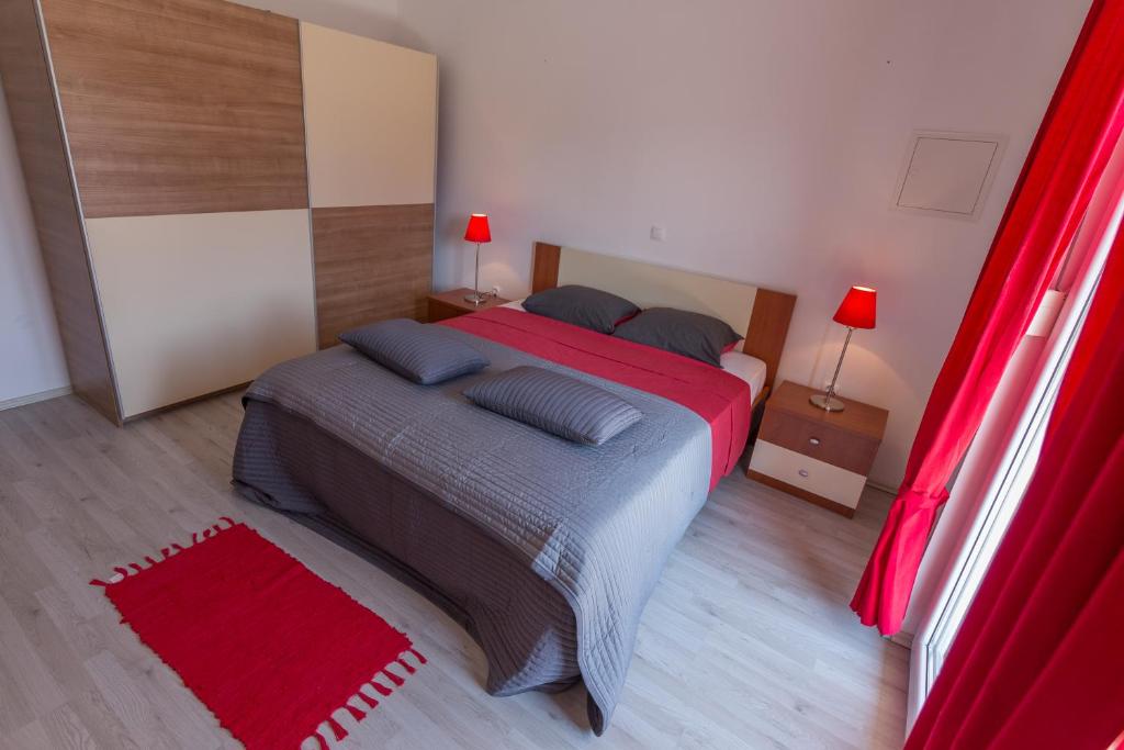 Postel nebo postele na pokoji v ubytování Villa Laura
