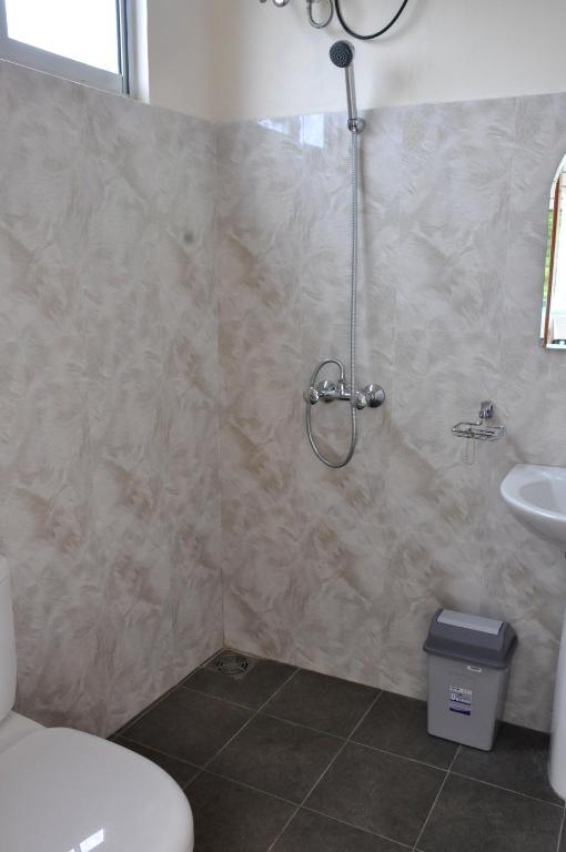 Koupelna v ubytování Ajanthas' Homestay
