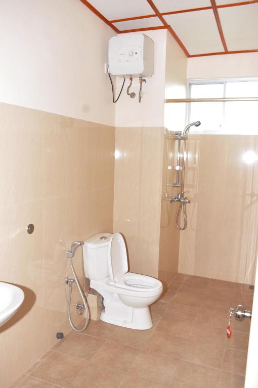 Koupelna v ubytování Ajanthas' Homestay