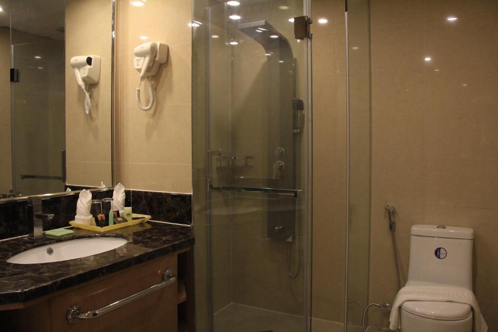 Koupelna v ubytování Savannah Resort Hotel