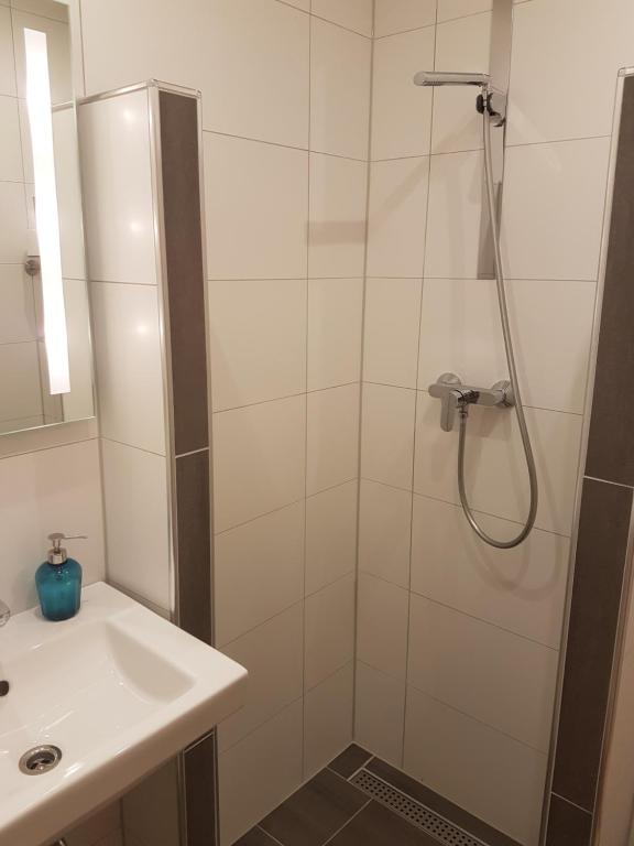 Koupelna v ubytování Hotel Schweizer Stubb