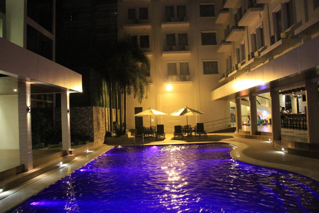 Bazén v ubytování Savannah Resort Hotel nebo v jeho okolí