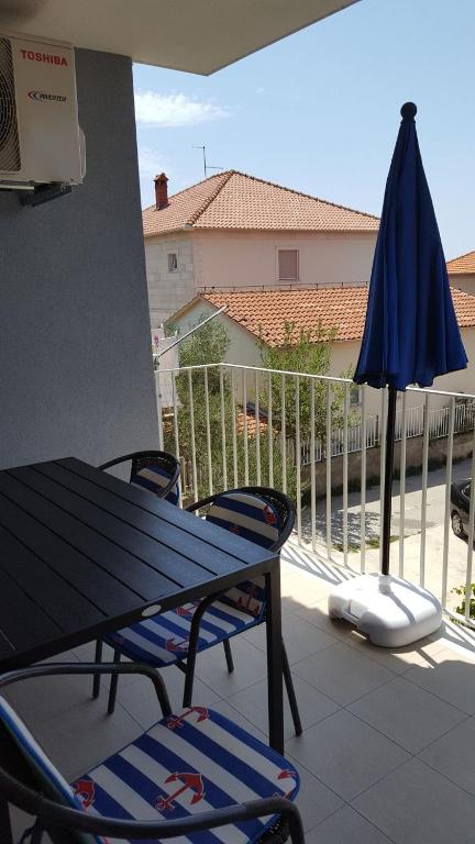 Balkón alebo terasa v ubytovaní Apartman Lika