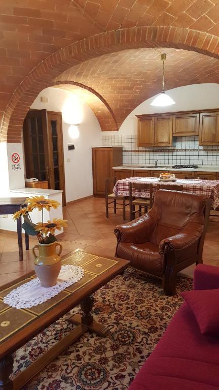 Posezení v ubytování Orto degli Ulivi