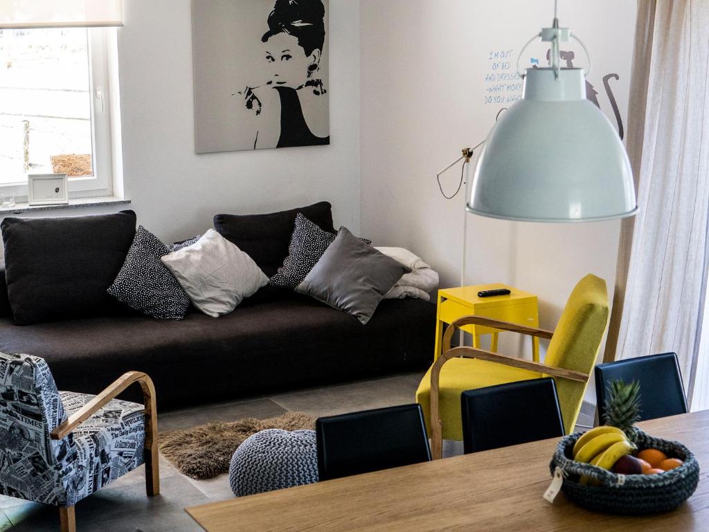 Posezení v ubytování A modern flat