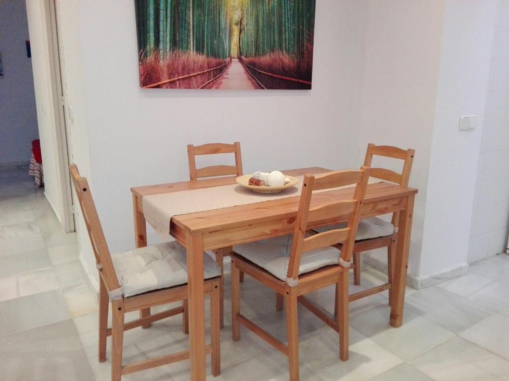 Część wypoczynkowa w obiekcie Céntrico Apartamento con Patio Privado