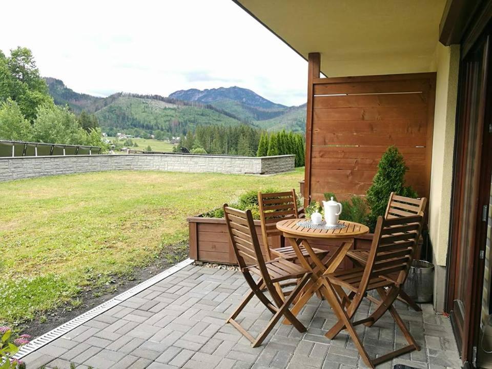 Výhľad na hory alebo výhľad na hory priamo z apartmánu