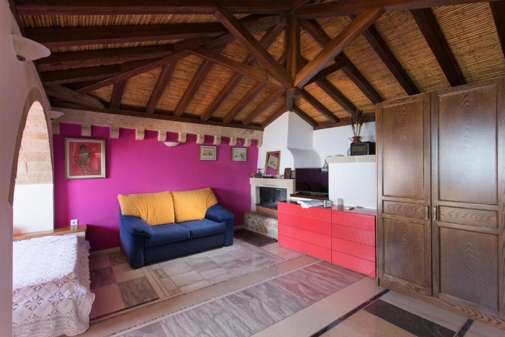 Kuchyň nebo kuchyňský kout v ubytování Aktaion Hotel