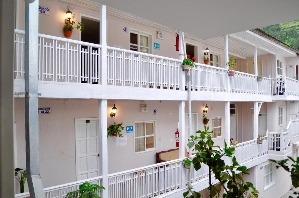 Balkón nebo terasa v ubytování Hotel Europa
