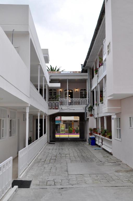 Budova, kde se hotel nachází