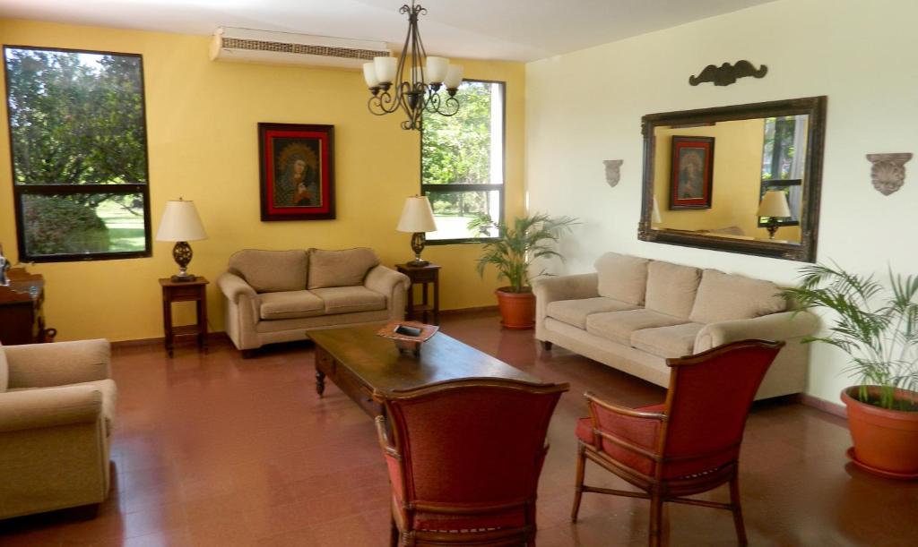 Posezení v ubytování Hotel Santa Maria de Comayagua