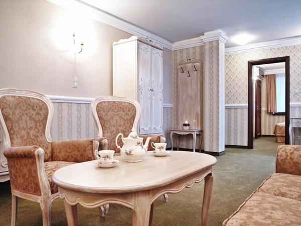 Posezení v ubytování Hotel Fajkier
