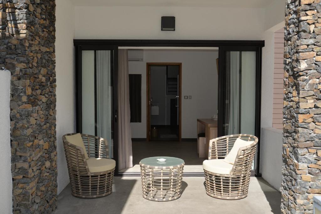 Posezení v ubytování Toparadis Guest House