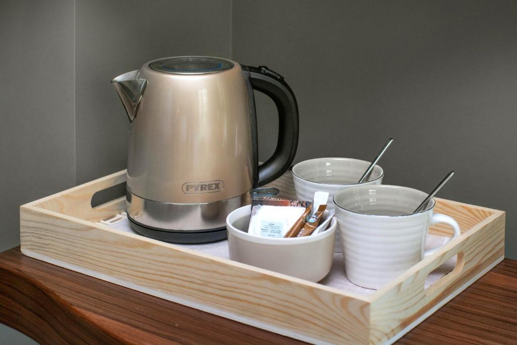 Coffee and tea making facilities at Lake Spirit Boutique Hotel & Spa