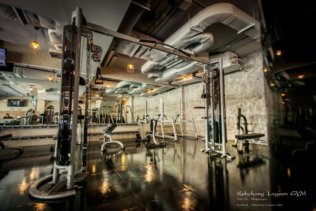 Fitness centrum a/nebo fitness zařízení v ubytování Koh Chang Lagoon Princess
