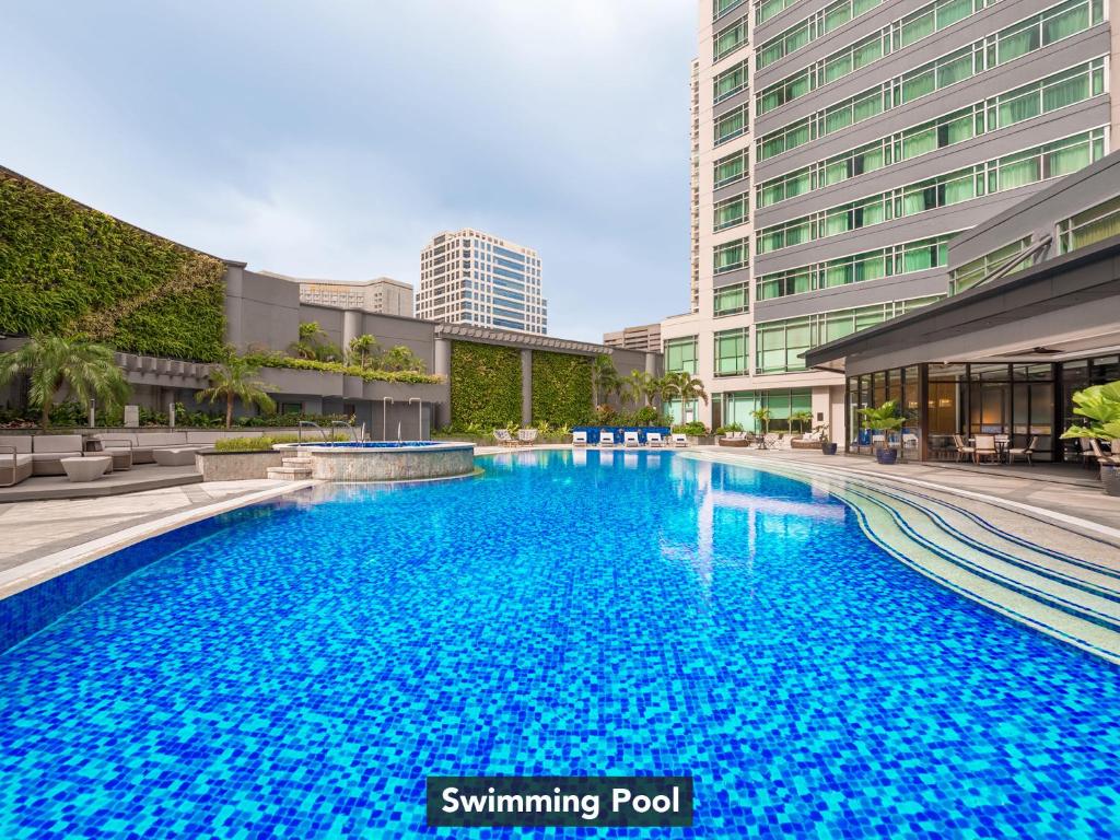Bazén v ubytování Ascott Makati nebo v jeho okolí