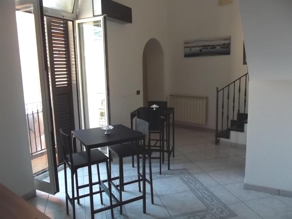 Posezení v ubytování B&B del Mare