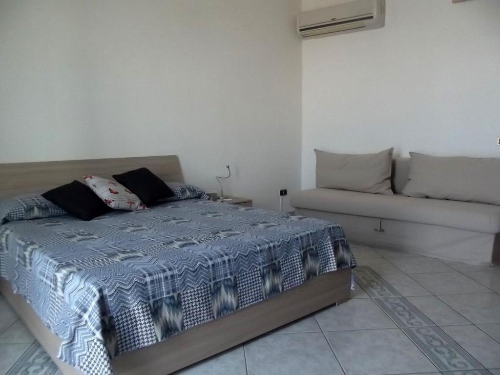 Postel nebo postele na pokoji v ubytování B&B del Mare