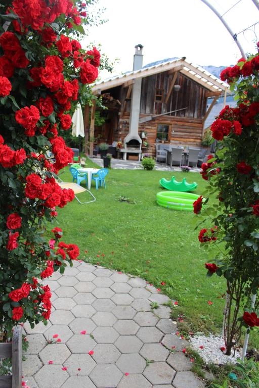 Zahrada ubytování Ferienwohnung Leuner