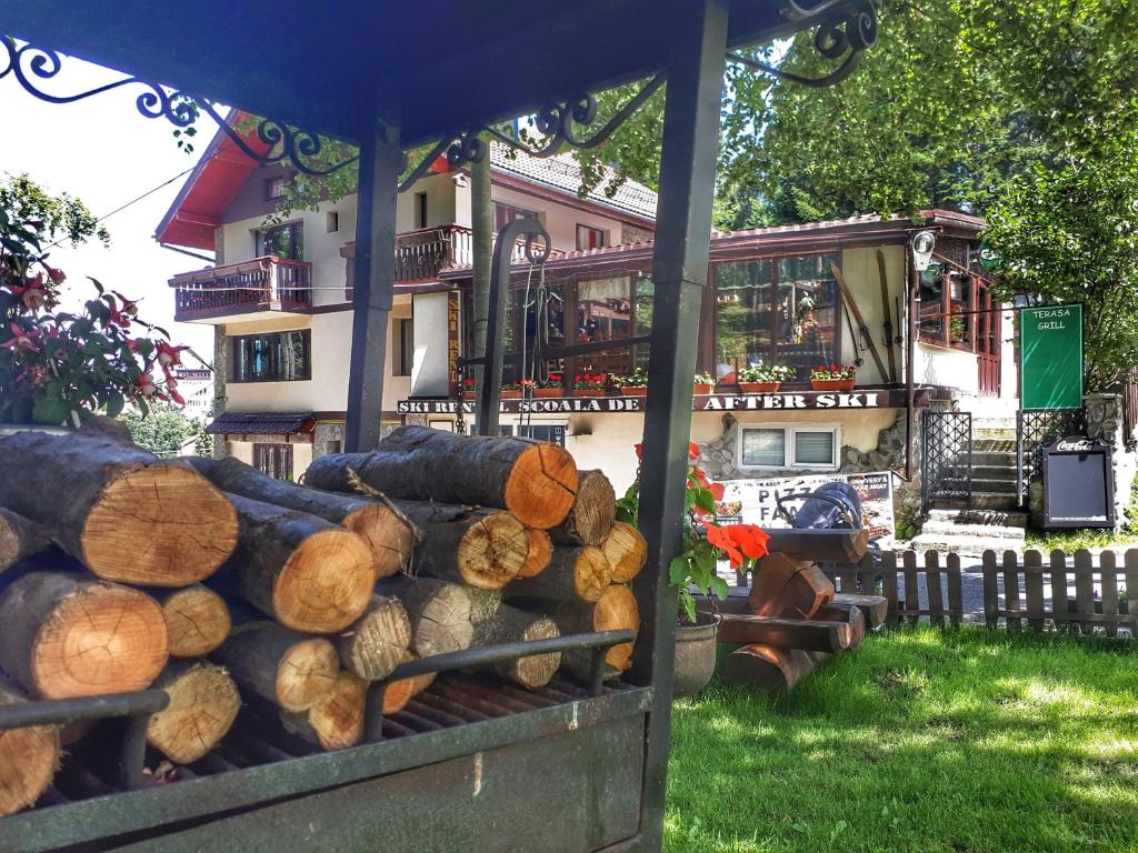 Zahrada ubytování Pensiunea Faast