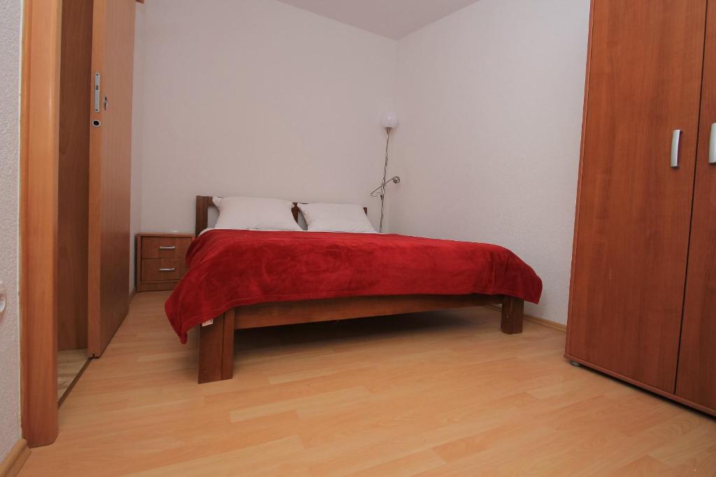 Postel nebo postele na pokoji v ubytování Apartment Hello Kitty