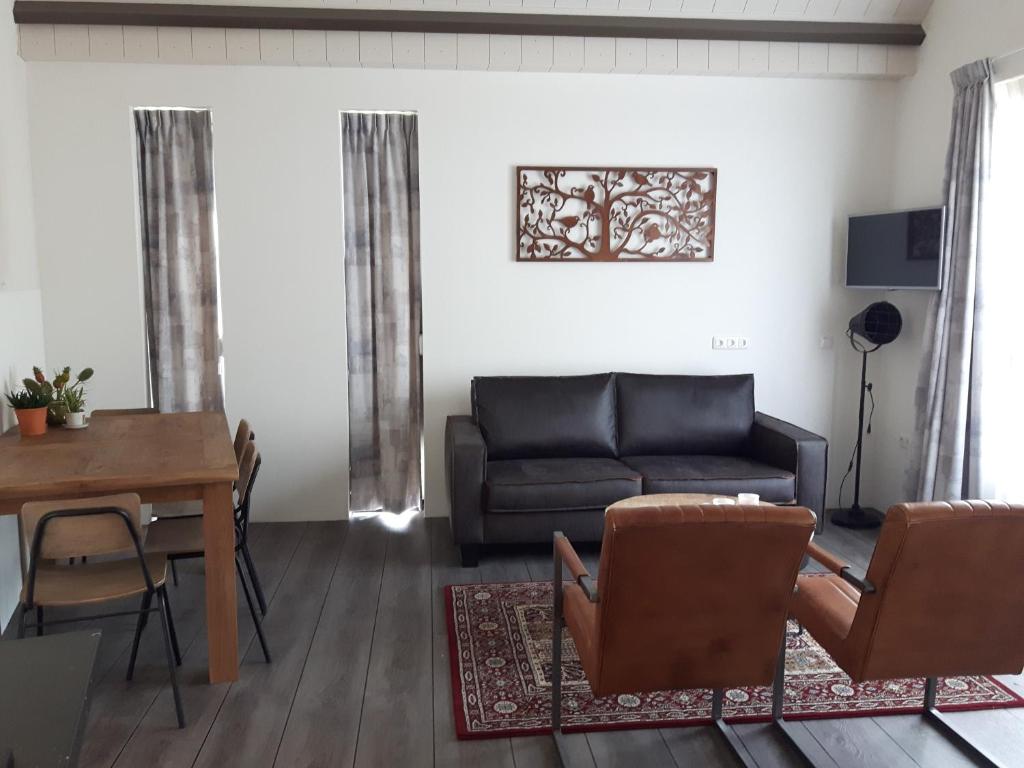 Posezení v ubytování B&B Johannesberg