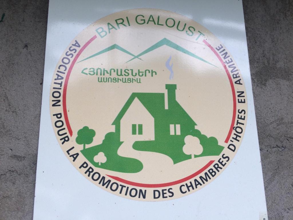 Certifikát, hodnocení, plakát nebo jiný dokument vystavený v ubytování IRIS B&B in DEBED CANYON