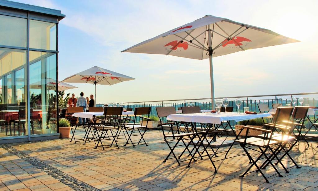 Balkón nebo terasa v ubytování Hotel Kozana