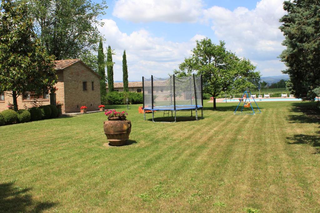 Zahrada ubytování Fattoria Borgonuovo