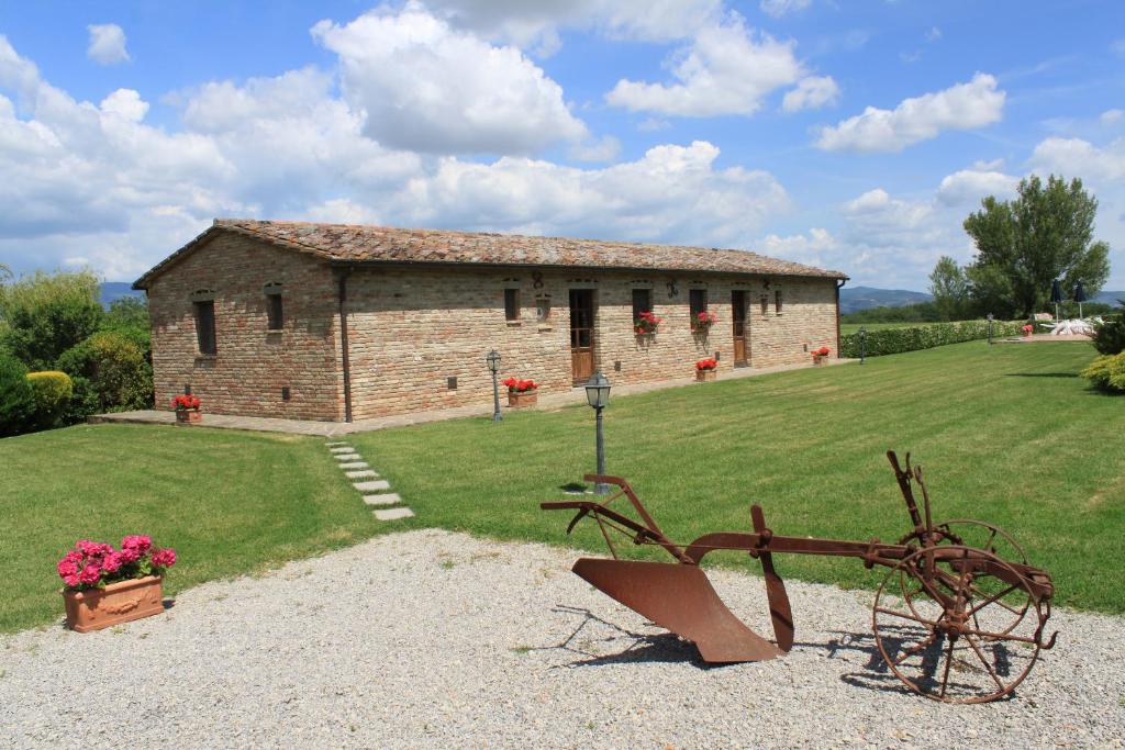Zahrada ubytování Fattoria Borgonuovo
