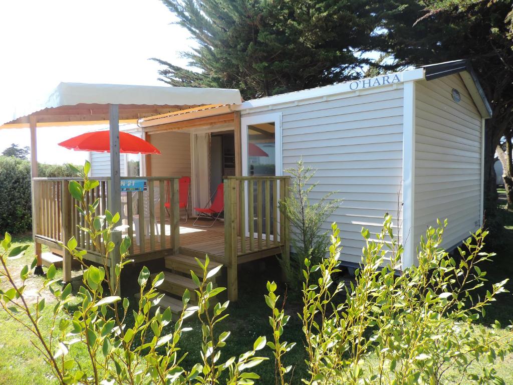 Zahrada ubytování Camping Les Perouses