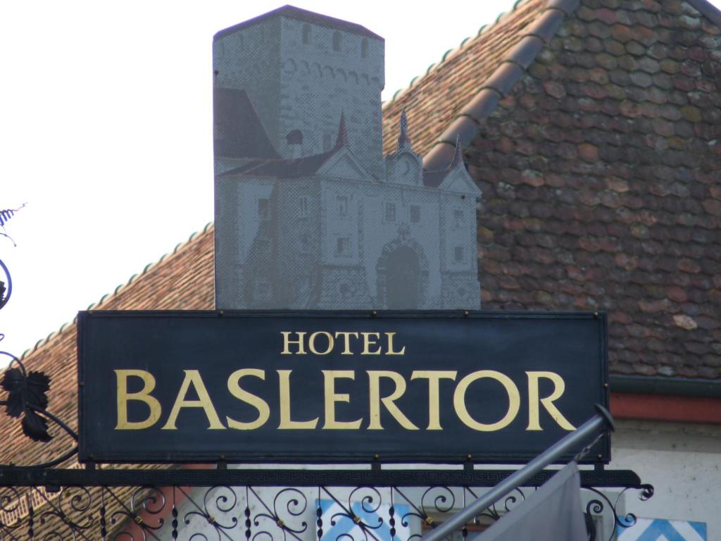 Certifikát, hodnocení, plakát nebo jiný dokument vystavený v ubytování Hotel Baslertor
