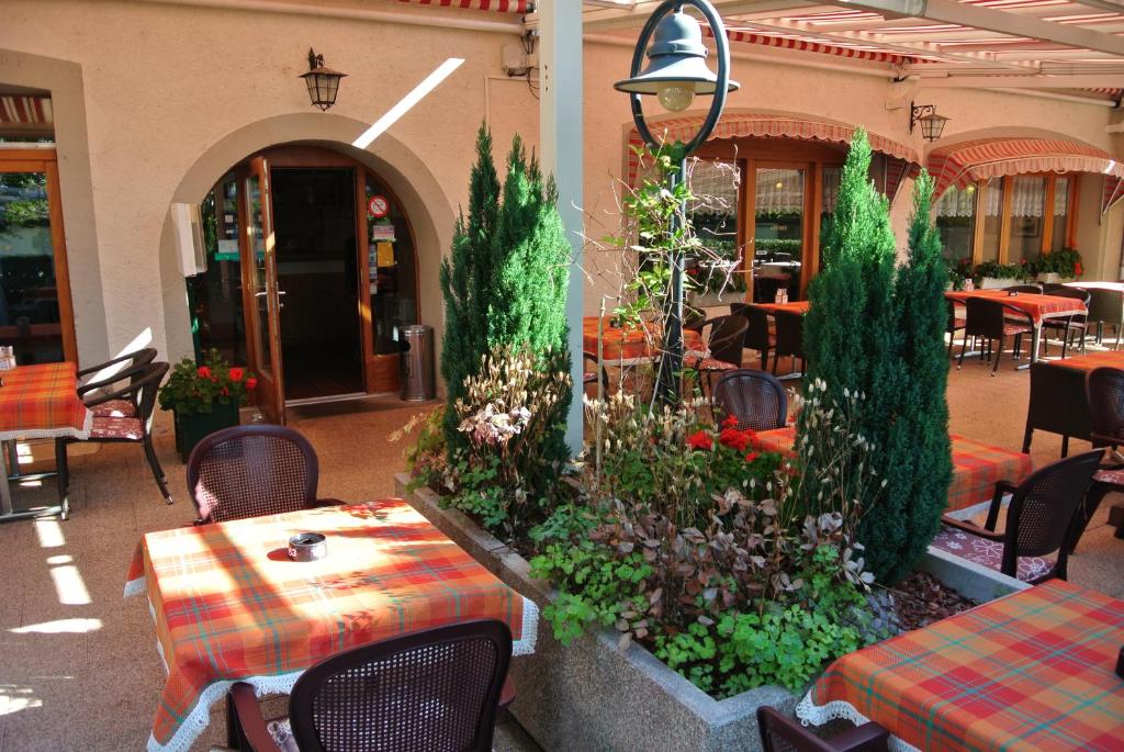 Restaurace v ubytování Auberge de la Réunion