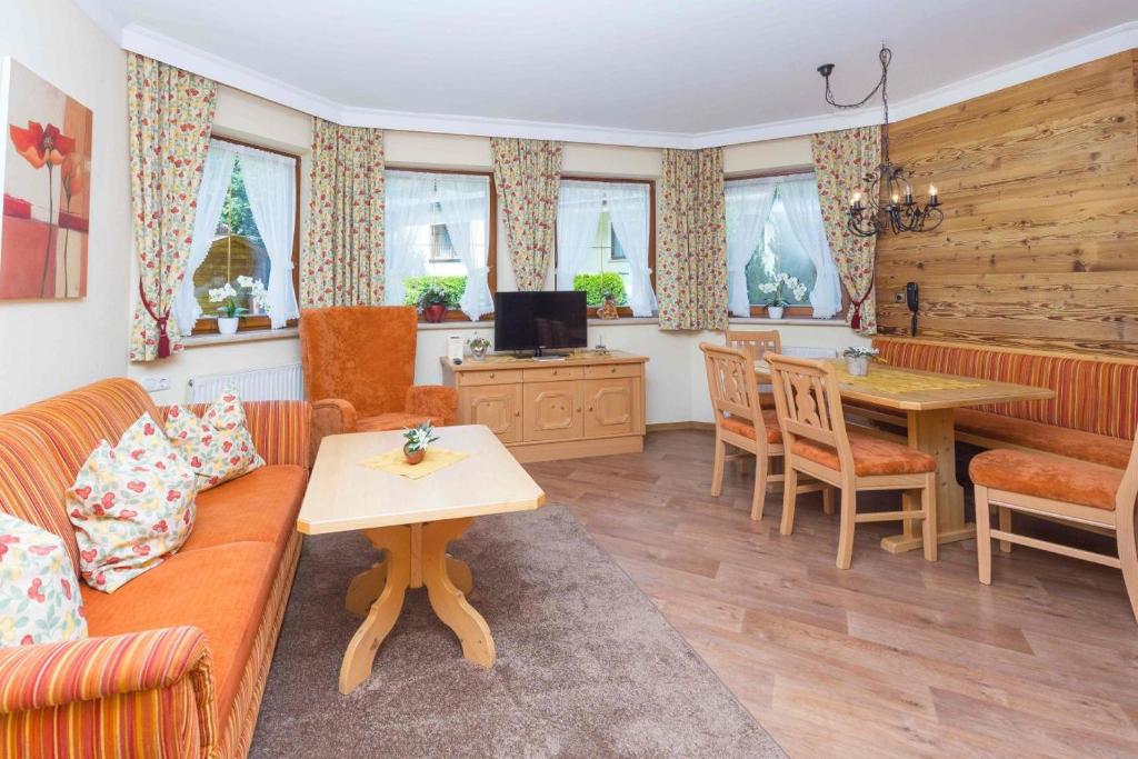 Posezení v ubytování Bachmann Appartements