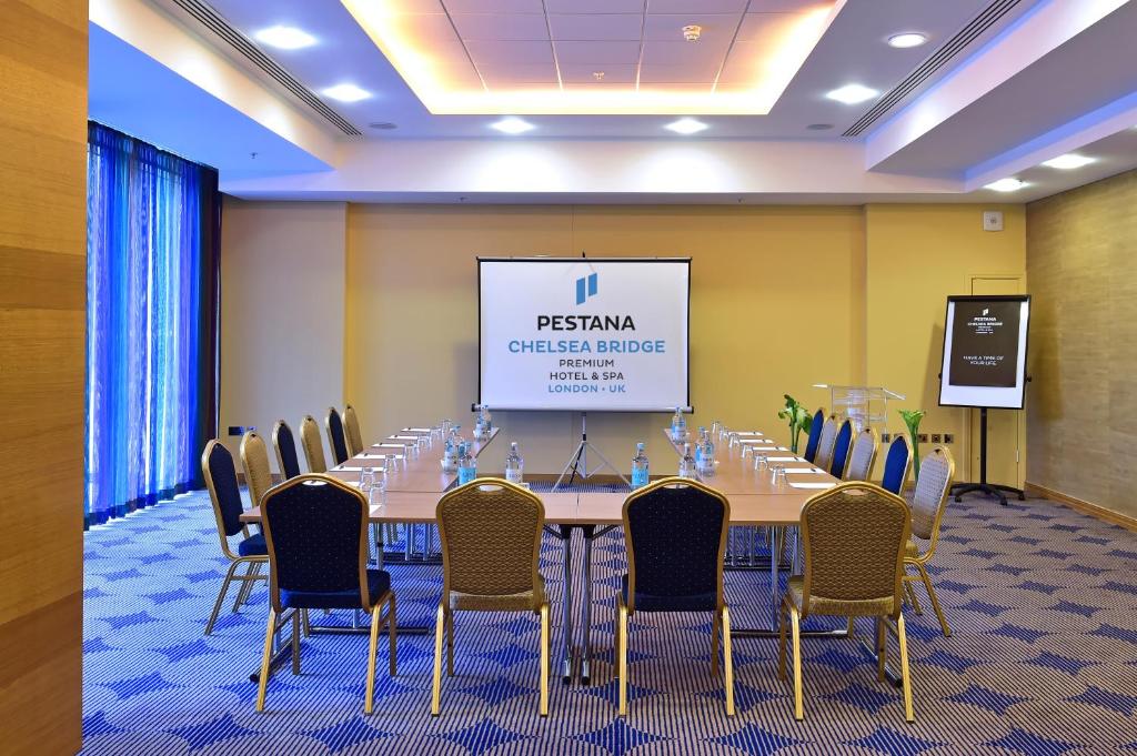 Konferenční prostory v ubytování Pestana Chelsea Bridge Hotel & SPA