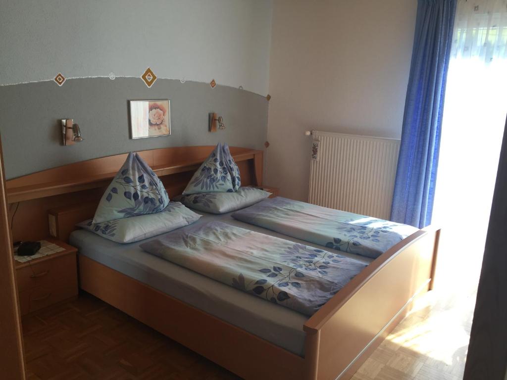 Postel nebo postele na pokoji v ubytování Haus Heimo