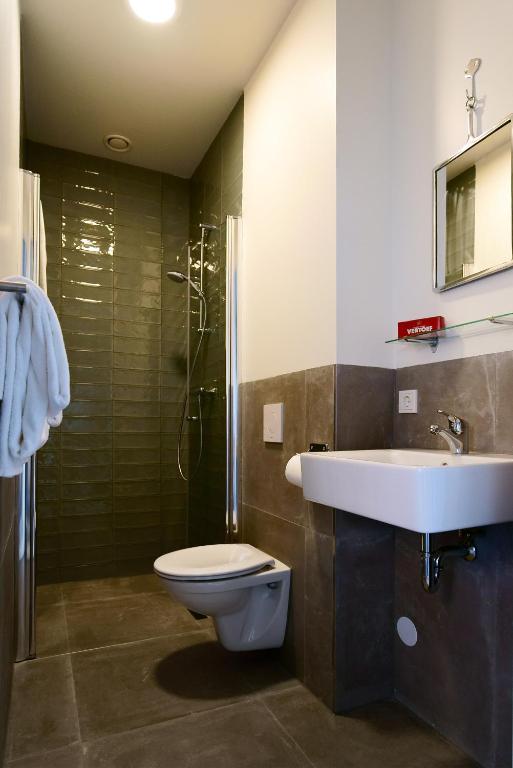 Koupelna v ubytování Guesthouse Vertoef
