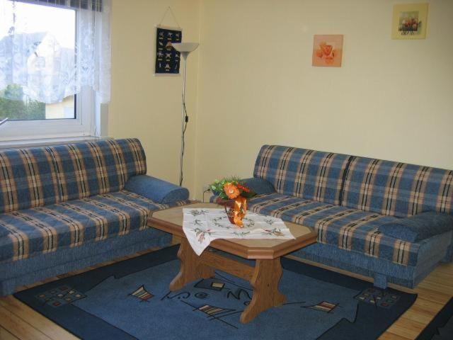 Ein Sitzbereich in der Unterkunft Wohnung Gorch Fock in Cuxhaven an der Nordsee 