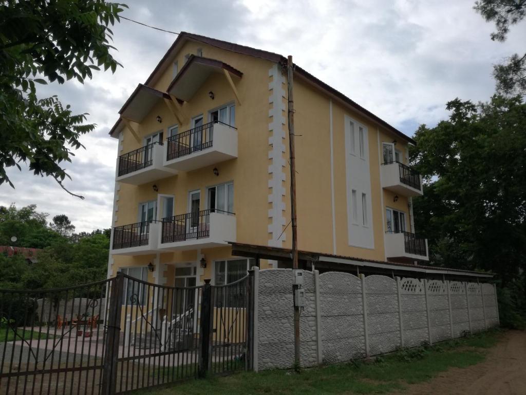 Budova, kde se penzion nachází