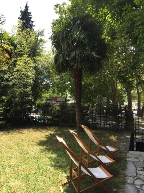 Zahrada ubytování Rooms Portorose Center