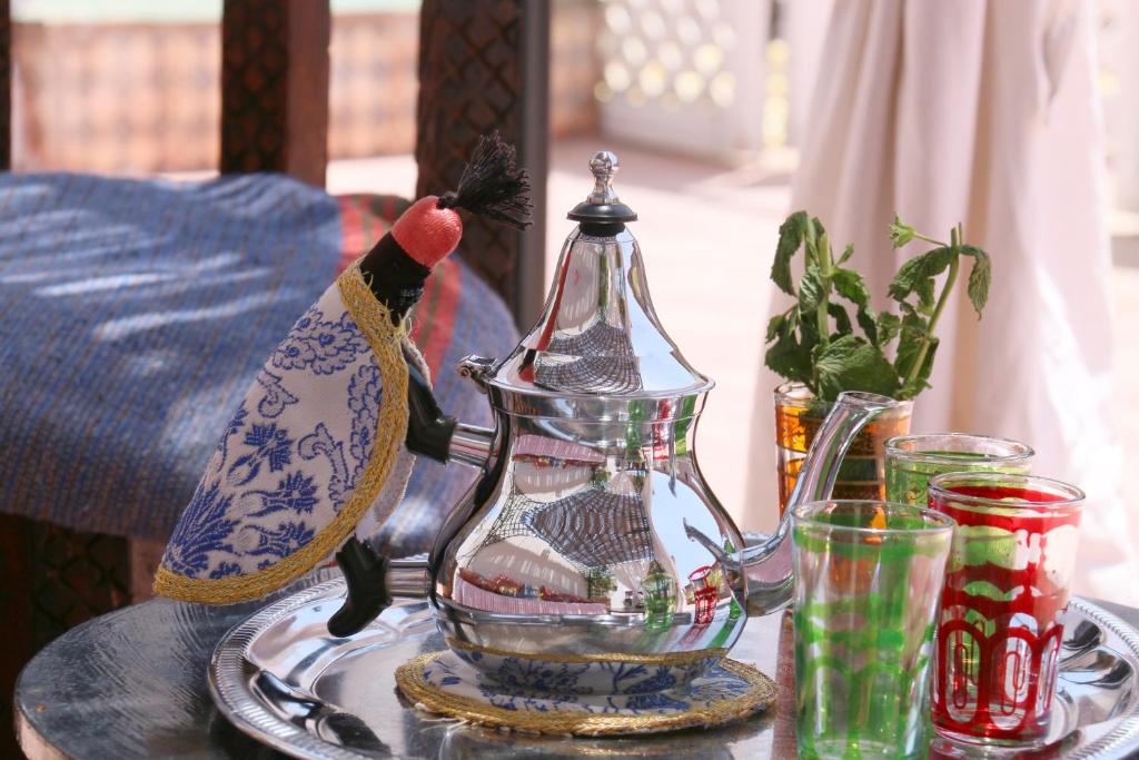 Nápoje v ubytování Riad Merstane Marrakech