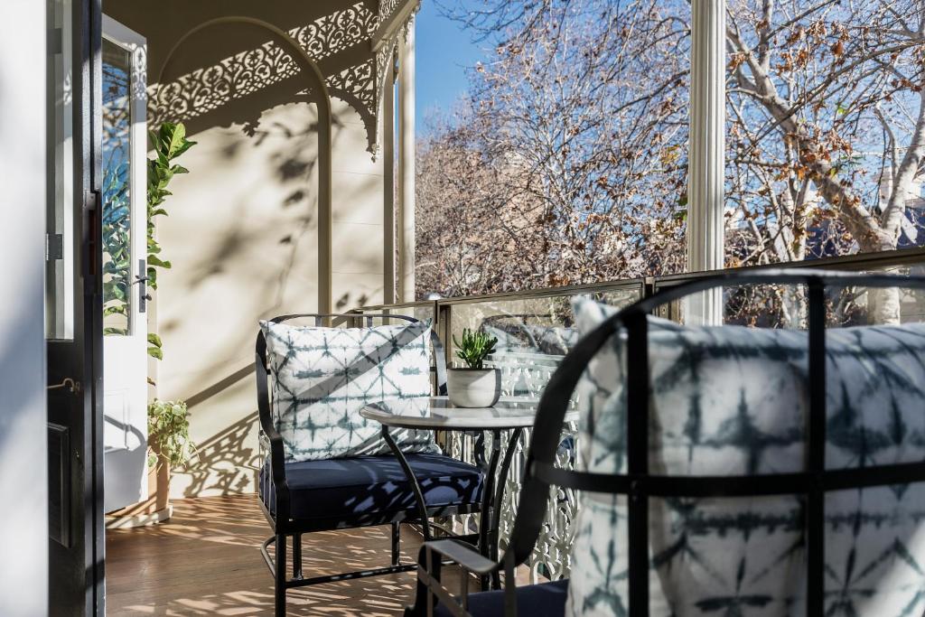 Posezení v ubytování Spicers Potts Point