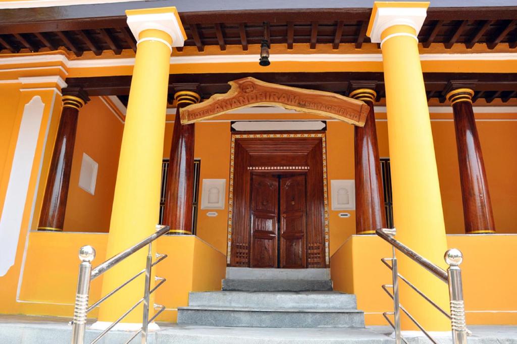 Exteriér nebo vchod ubytování Hotel Anandhiram Heritage