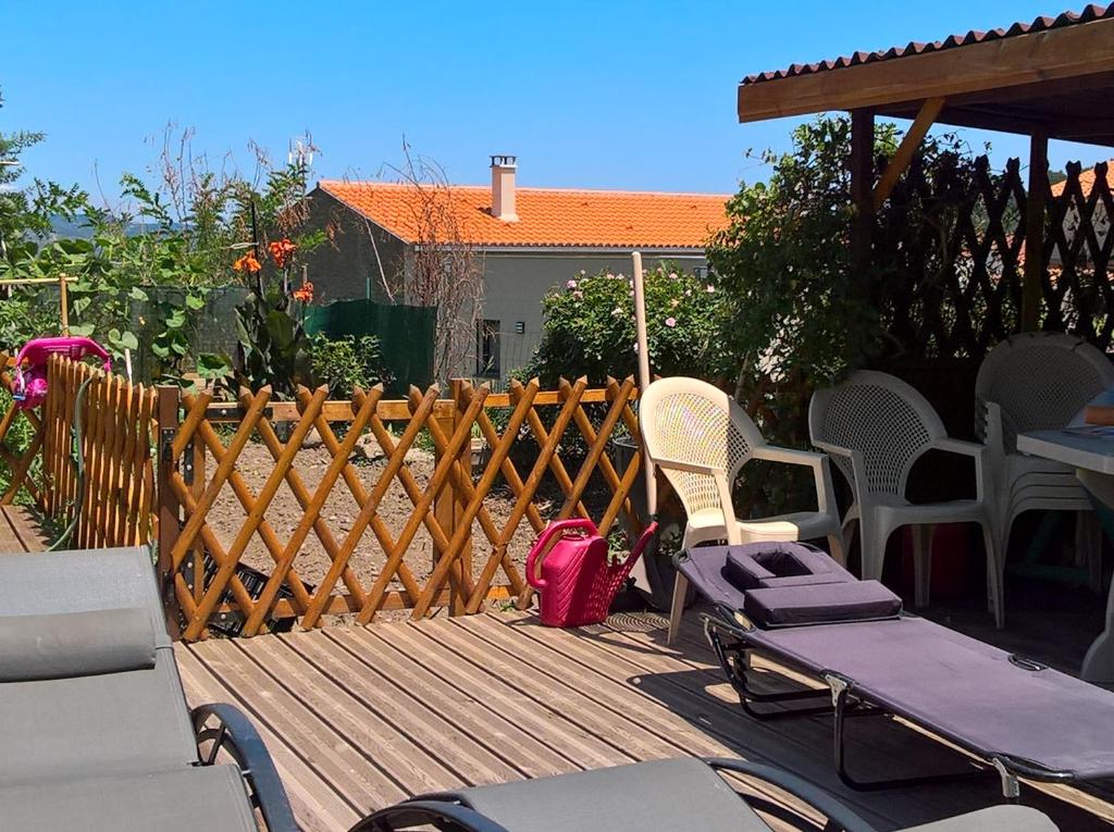 Balkón nebo terasa v ubytování Appartement Ria