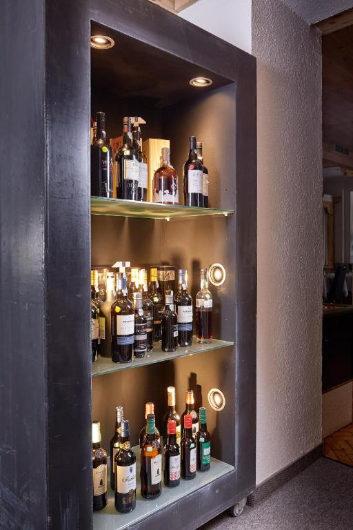 Nápoje v ubytování der grüne Baum Mountain Boutique Hotel