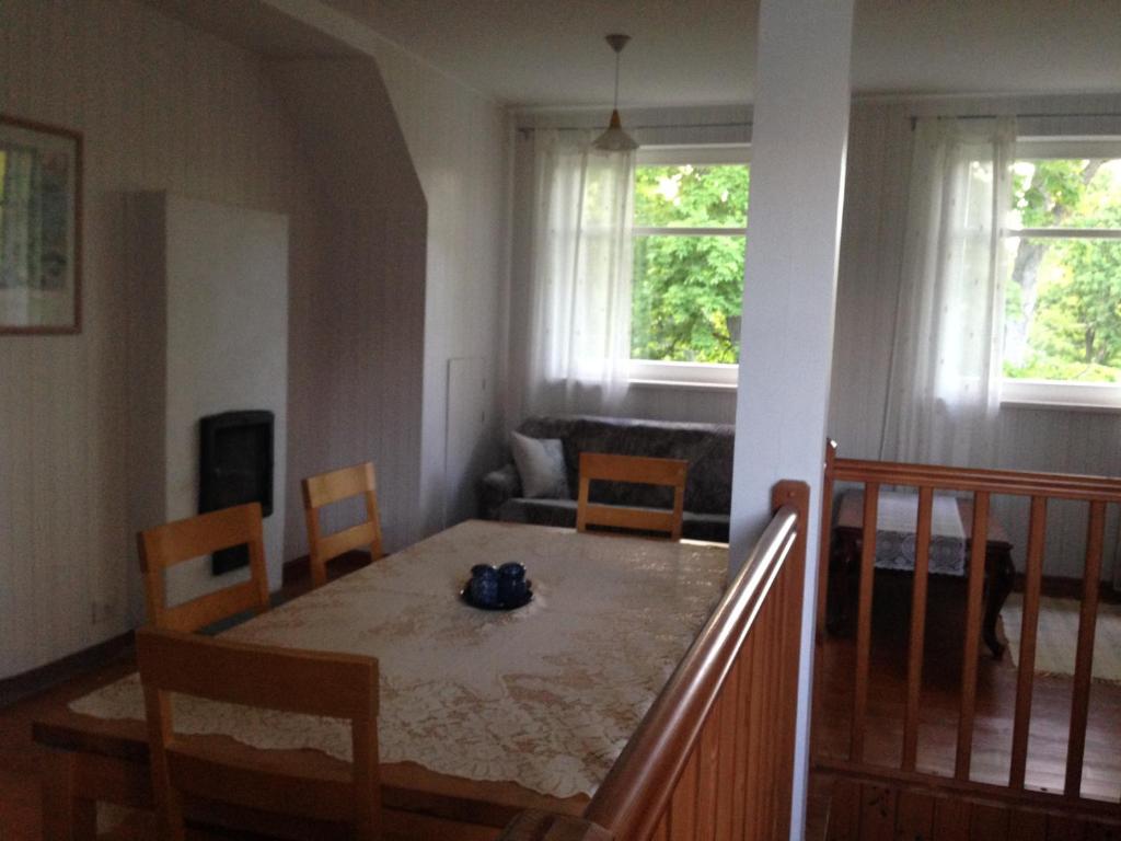 Posezení v ubytování Sae Hostel