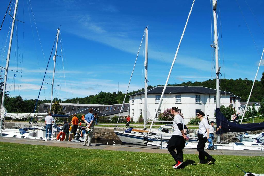 Hosté ubytování Moorings Hotel