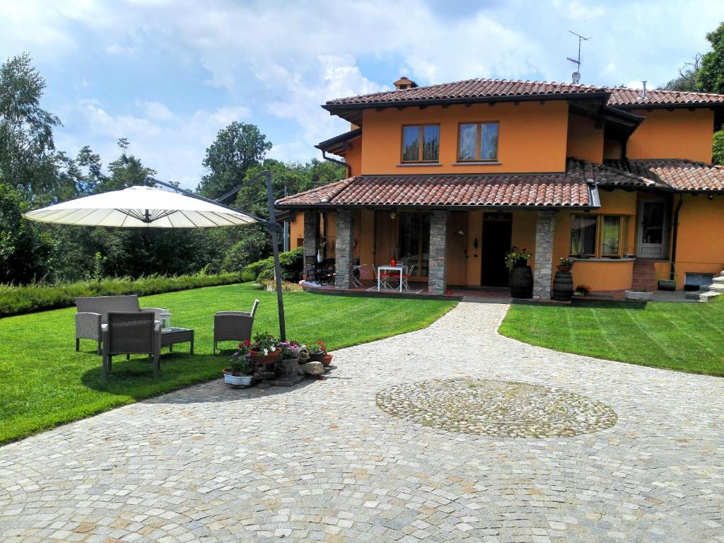 Zahrada ubytování B&B Villa Claudia