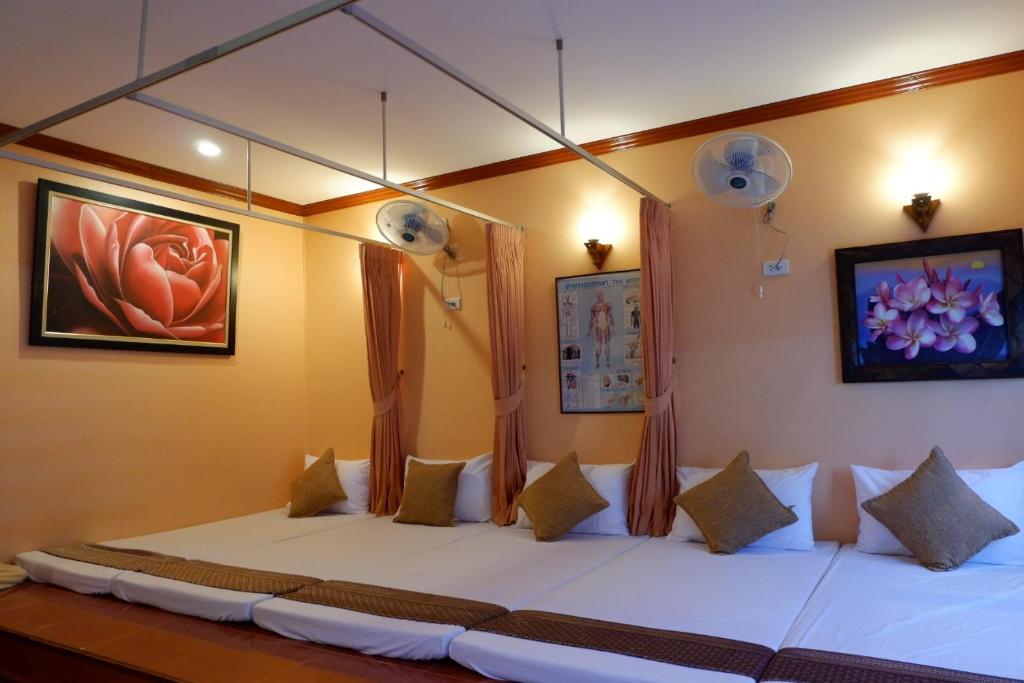 Cama o camas de una habitación en Harmony House-SHA Plus